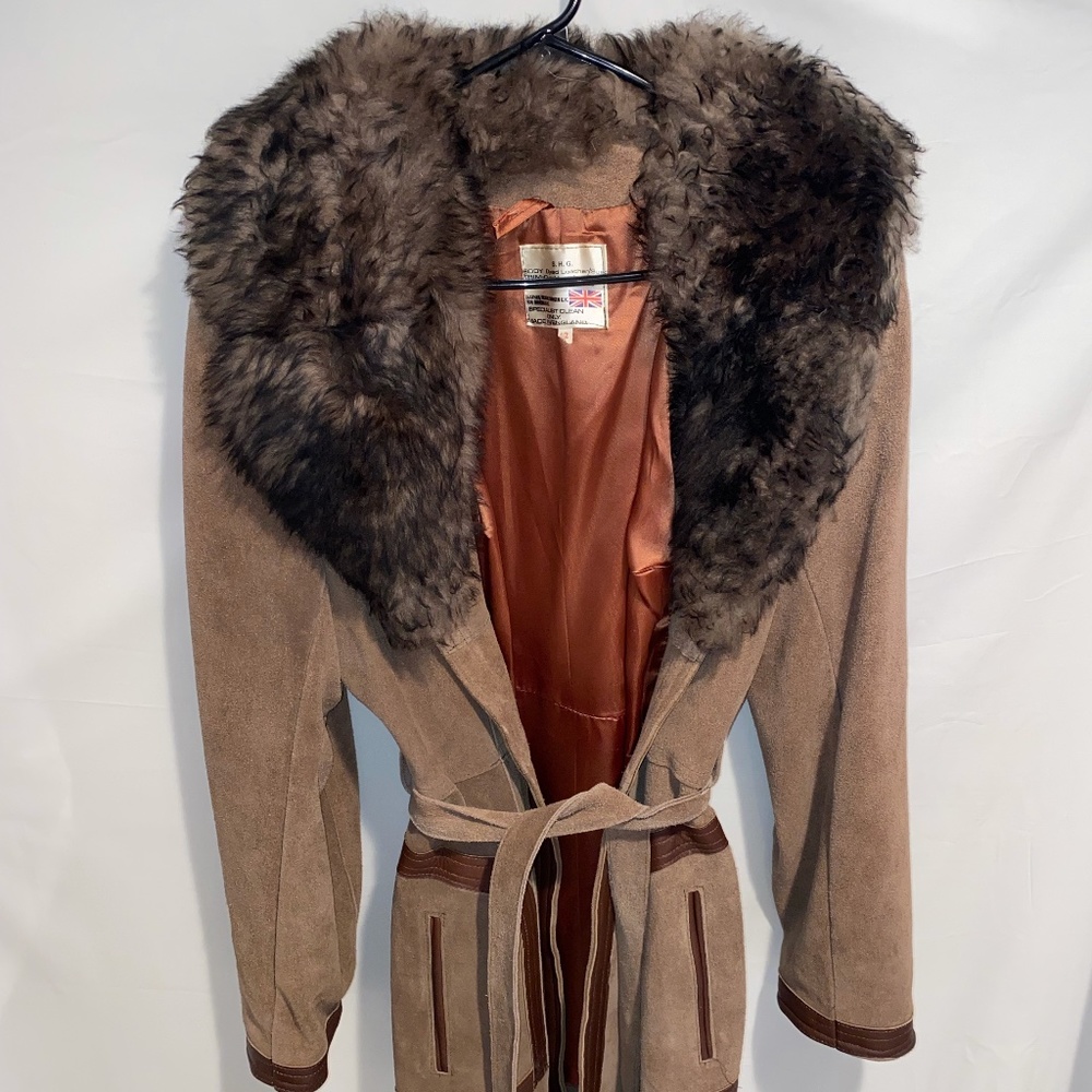 Vintage leather/suede jacket